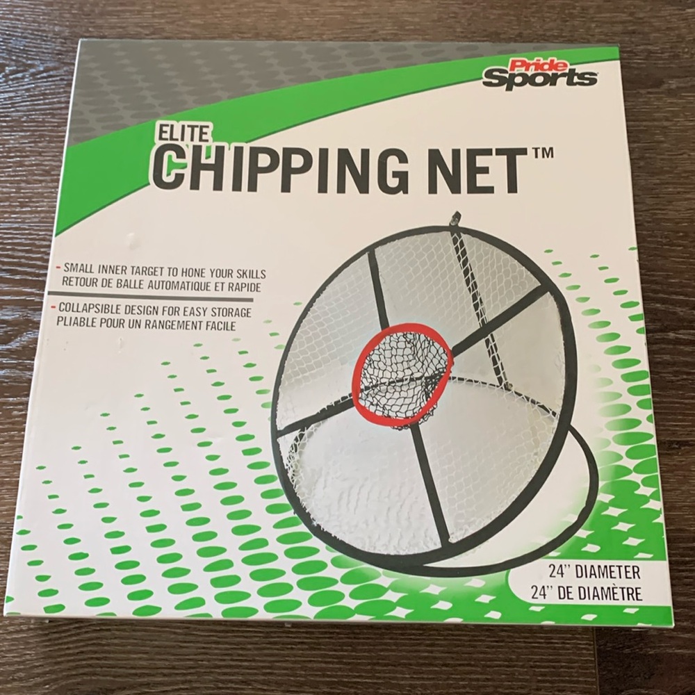 Pride sports 24" Pop-up Chipping Net | Indoor Outdoor Golf Training. New